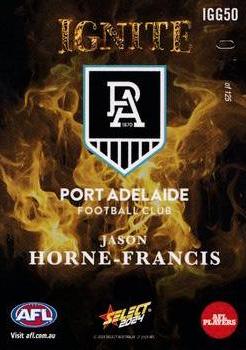 2024 Select AFL Footy Stars - Ignite Gold #IGG50 Jason Horne-Francis Back